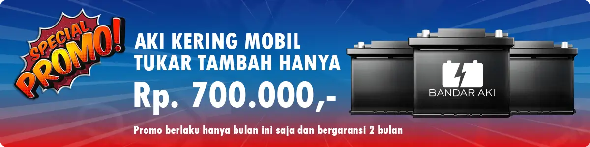 Promo Aki Kering Mobil